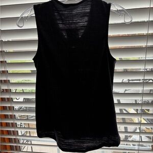 Chic Cable and Gauge Sleeveless dark gray top Size XS